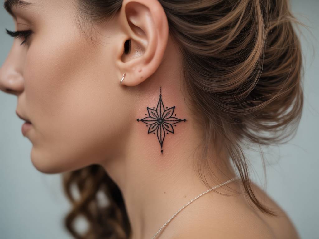 Tatouage étoile derrière l’oreille signification : ce que révèlent vraiment ces motifs discrets